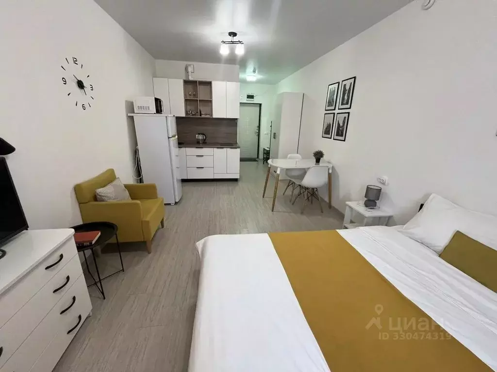 Студия Краснодарский край, Анапа ш. Супсехское, 39к17 (28.2 м) - Фото 1