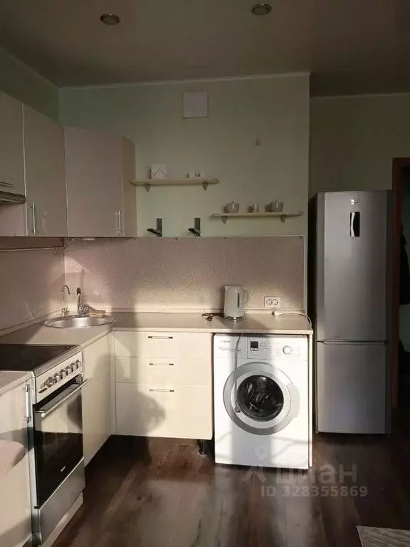 Студия Тюменская область, Тюмень ул. Беляева, 35к2 (28.0 м) - Фото 2