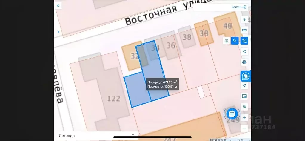 Участок в Ростовская область, Ростов-на-Дону Восточная ул., 34 (4.9 ... - Фото 0