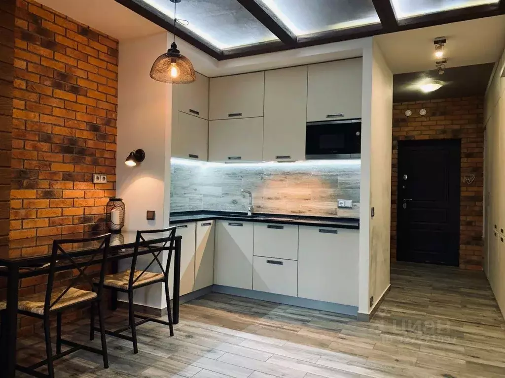 Студия Санкт-Петербург Ушаковская наб., 1к3 (26.2 м) - Фото 1