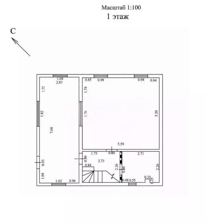 Дом, 101.8 м - Фото 2