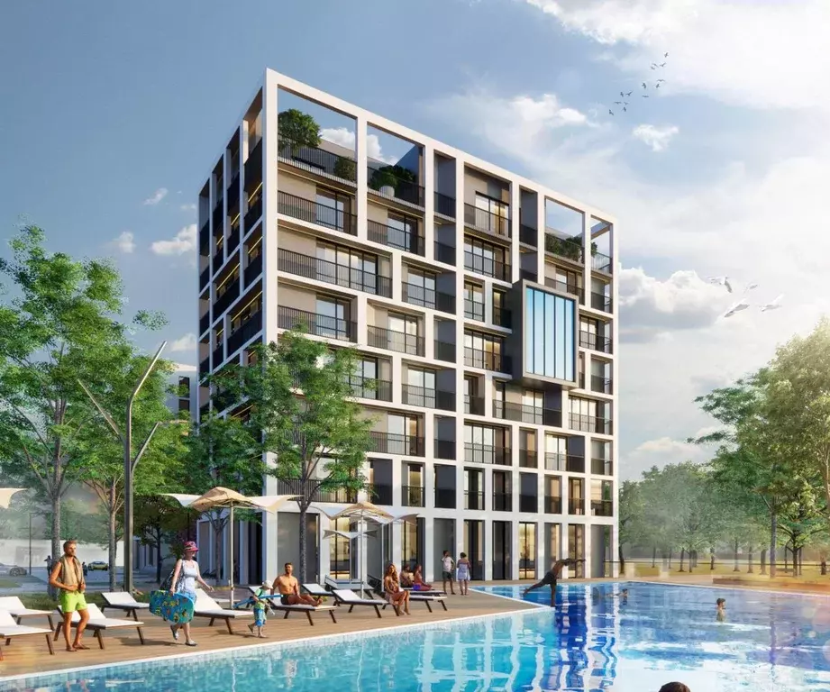 1-к кв. Свердловская область, Сысерть ул. Быкова, 11 (66.6 м) - Фото 2