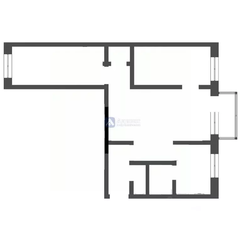 3-к кв. Тюменская область, Тюмень ул. Воровского, 21 (47.4 м) - Фото 0
