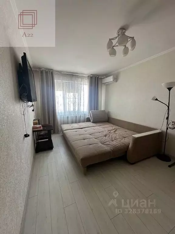 1-к кв. Алтайский край, Барнаул Новосиликатный мкр, ул. Суворова, 4к1 ... - Фото 1