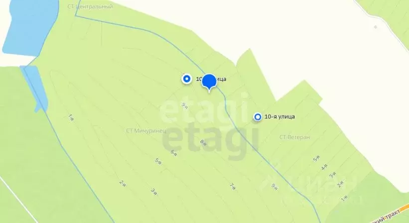 Участок в Томская область, Томск Мичуринец садовое товарищество, ул. ... - Фото 2
