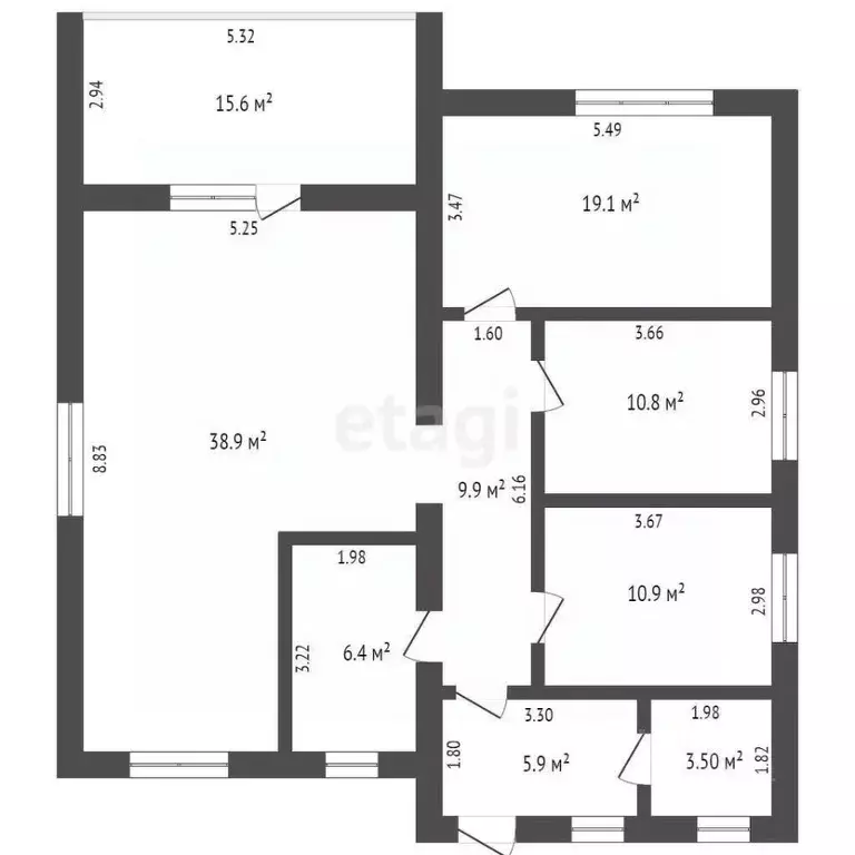 Дом в Марий Эл, Медведевский район, Знаменское с/пос, д. Федоскино ул. ... - Фото 2