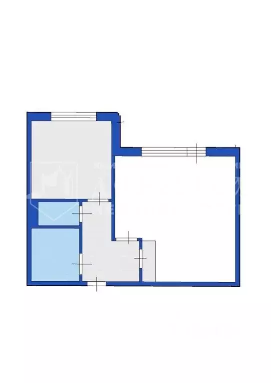 1-к кв. Кемеровская область, Междуреченск ул. Лукиянова, 17 (42.5 м) - Фото 2