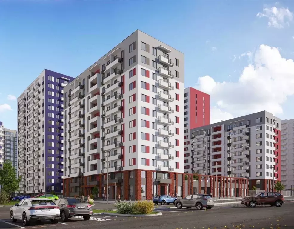 3-к кв. Удмуртия, Ижевск Культбаза жилрайон, 8-й мкр, Ежевика жилой ... - Фото 0