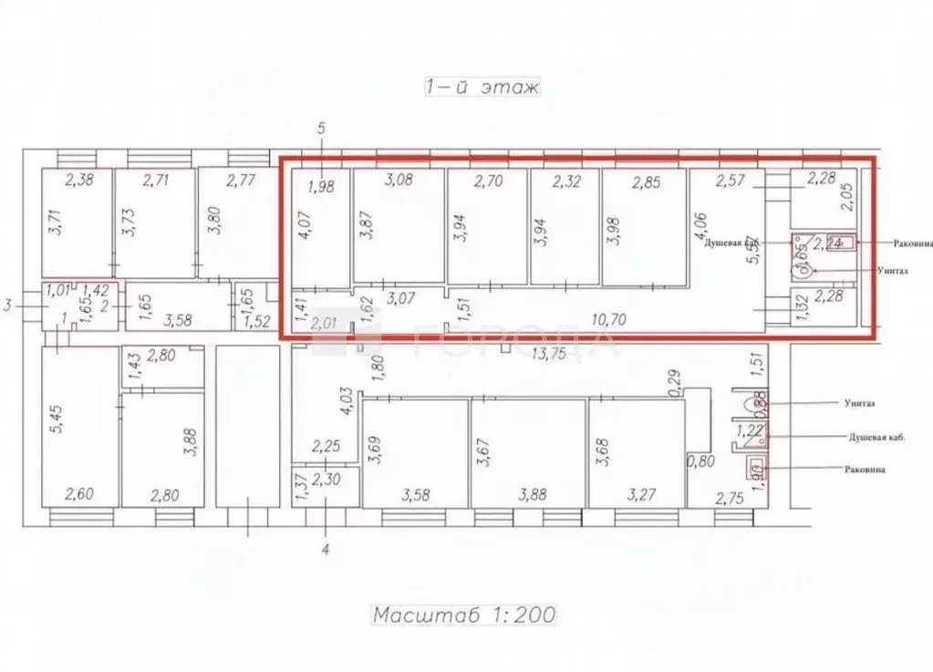 Офис в Кемеровская область, Киселевск Студенческая ул., 15 (100 м) - Фото 2