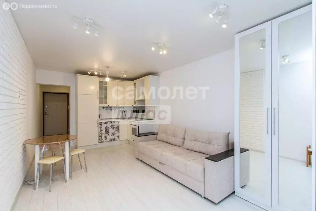 Квартира-студия: Томск, посёлок Степановка, переулок Богдана ... - Фото 1