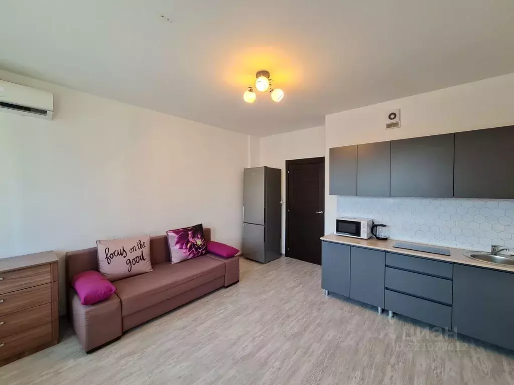 Студия Ленинградская область, Мурино Всеволожский район, ул. Графская, ... - Фото 0