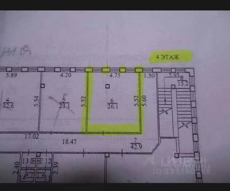 Офис в Новосибирская область, Новосибирск ул. Кошурникова, 29/4 (25 м) - Фото 1