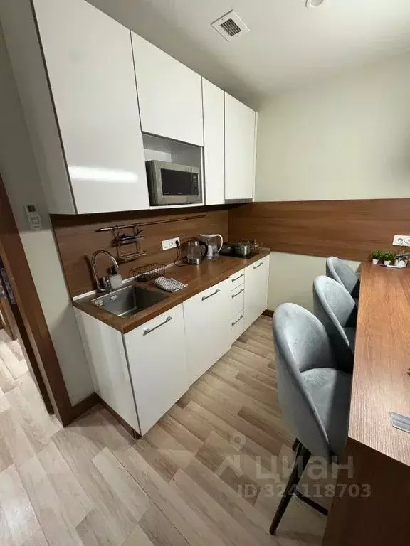 Студия Москва Митинская ул., 16 (30.0 м) - Фото 2