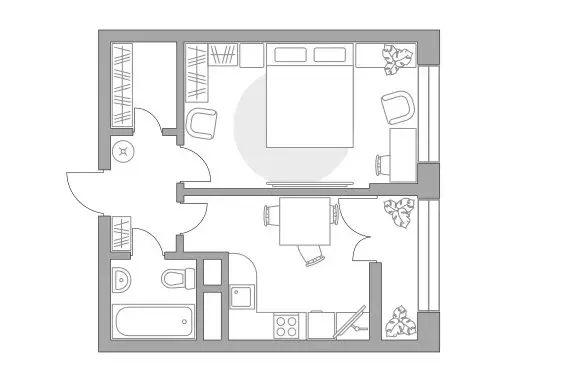 1-комнатная квартира: Балашиха, 39-й микрорайон, жилой комплекс Пехра, ... - Фото 1