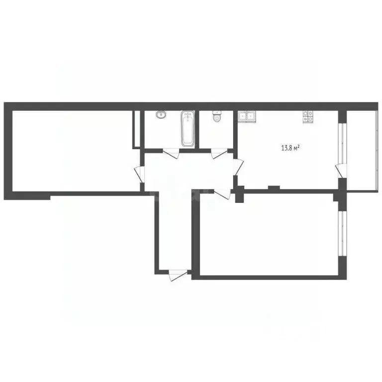 2-к кв. Краснодарский край, Краснодар Музыкальный мкр, ул. Имени ... - Фото 0