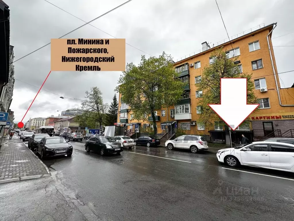 Торговая площадь в Нижегородская область, Нижний Новгород Алексеевская ... - Фото 1