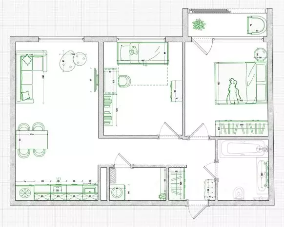 3-к кв. Свердловская область, Екатеринбург просп. Космонавтов, 11В ... - Фото 2