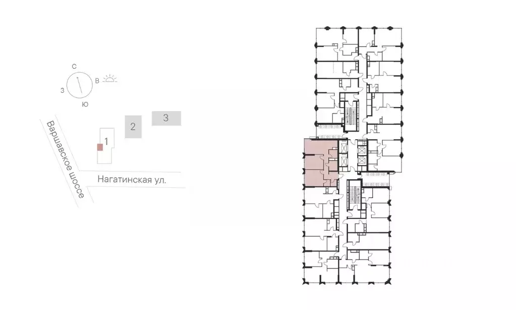 2-к кв. Москва Нагатинская ул., к1вл1 (67.2 м) - Фото 1