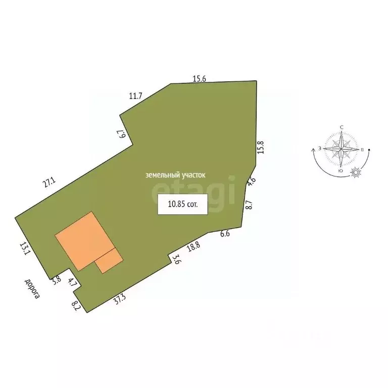 Дом в Челябинская область, Пласт ул. Вагина, 21 (73 м) - Фото 2