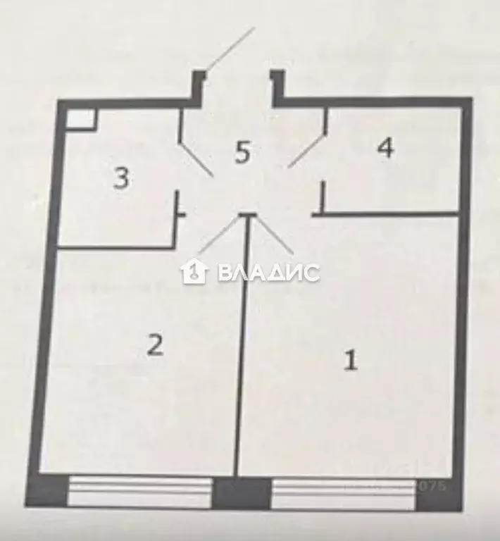 1-к кв. Москва ул. Петра Кончаловского, 7к1 (42.1 м) - Фото 2