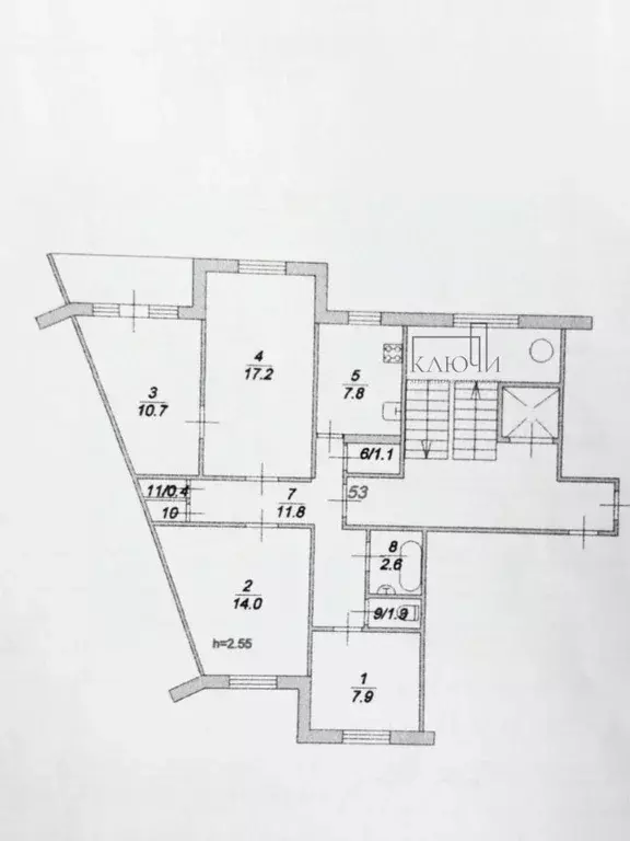 4-к кв. Челябинская область, Магнитогорск ул. Жукова, 3 (75.4 м) - Фото 1