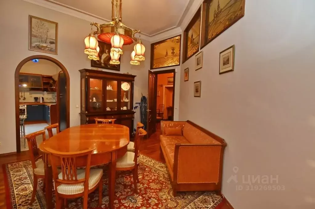 3-к кв. Москва Гагаринский пер., 28 (110.0 м) - Фото 0