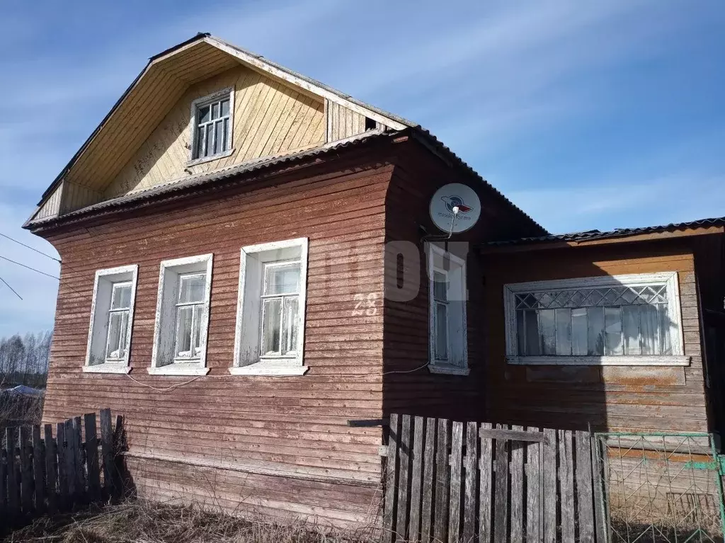 Дом в Вологодская область, Сокольский муниципальный округ, д. ... - Фото 0