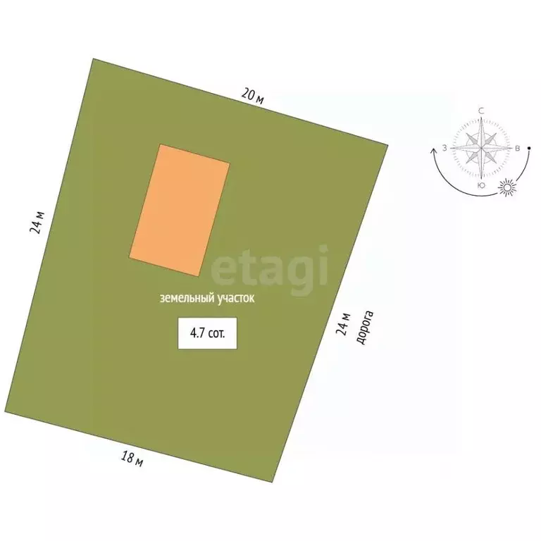 Дом в Архангельская область, Приморский муниципальный округ, Калинушка ... - Фото 2