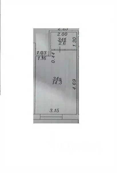 1-к кв. Краснодарский край, Анапа ул. Ивана Голубца, 147 (14.3 м) - Фото 2