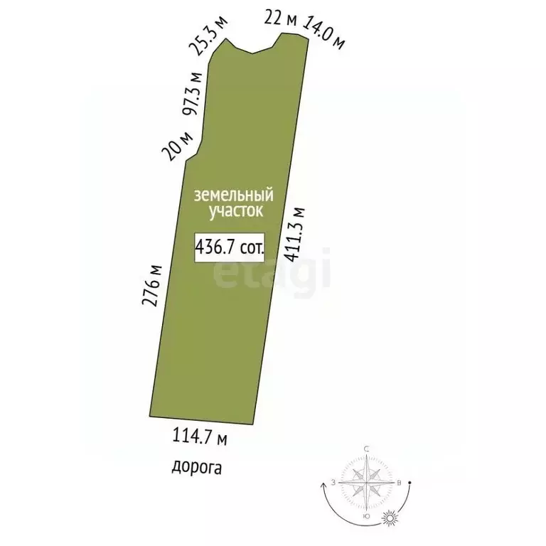 Участок в Нижегородская область, Богородский муниципальный округ, д. ... - Фото 2