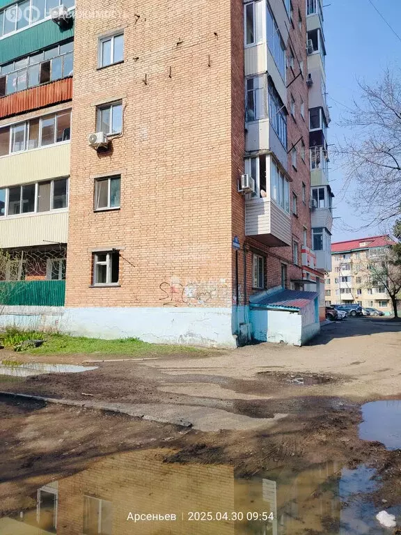 1-комнатная квартира: Арсеньев, улица Ломоносова, 10 (36 м) - Фото 0