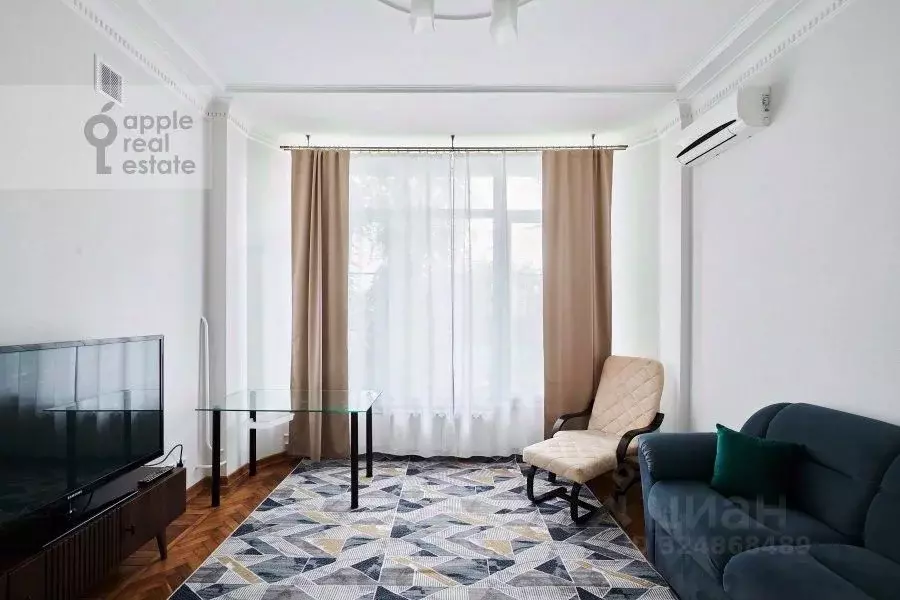 3-к кв. Москва Бакунинская ул., 8 (83.0 м) - Фото 1