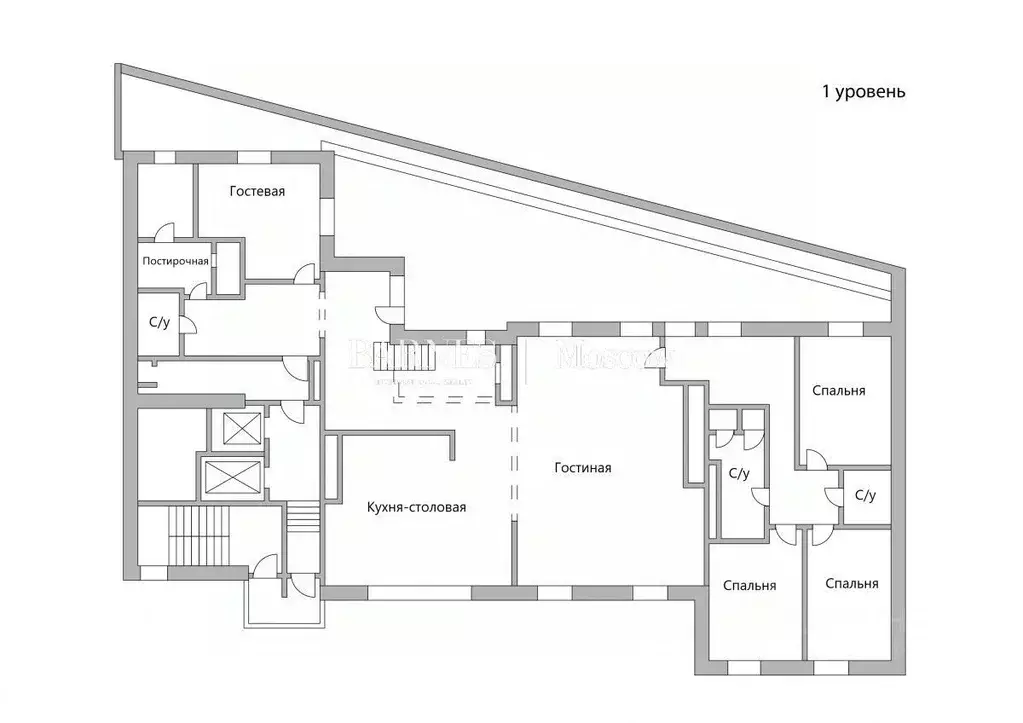 6-к кв. Москва Ленинградское ш., 37к1 (500.0 м) - Фото 2