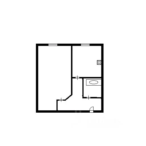 1-к кв. Новосибирская область, Новосибирск ул. Доватора, 23 (30.0 м) - Фото 2