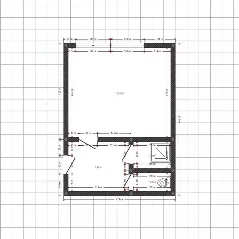 Комната Удмуртия, Сарапул Центральный жилрайон, ул. Гагарина, 39 (25.4 ... - Фото 2