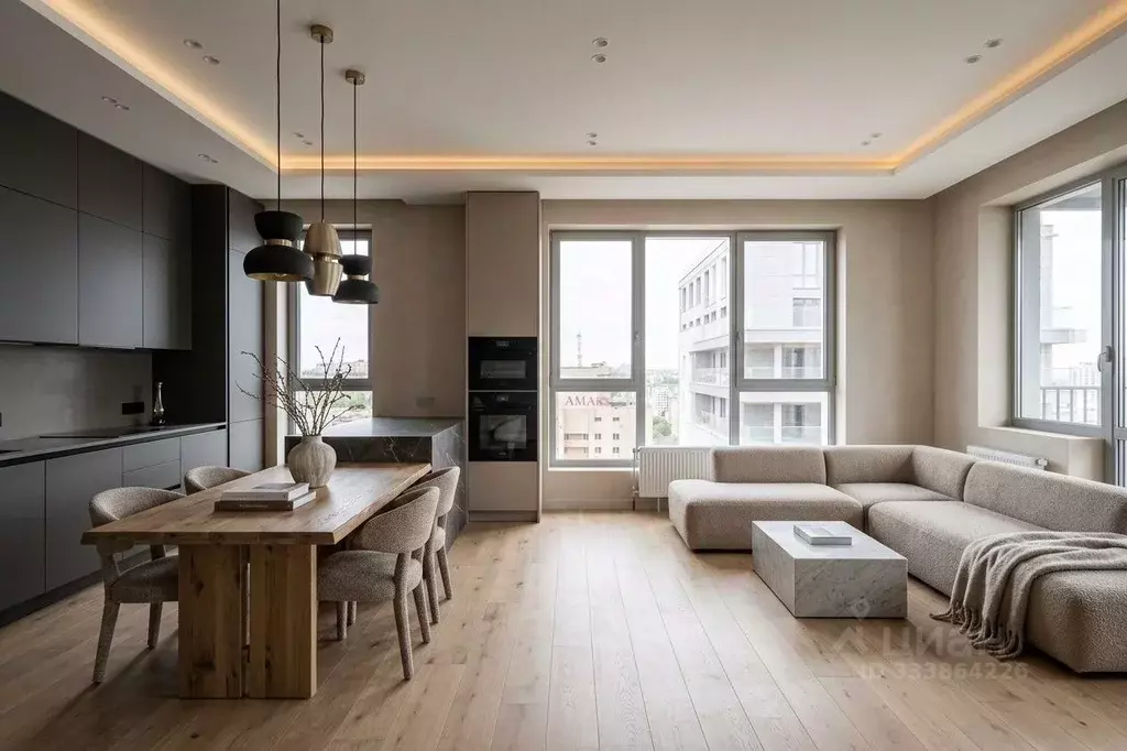 3-к кв. Татарстан, Казань Комсомольская ул., 2 (120.0 м) - Фото 1