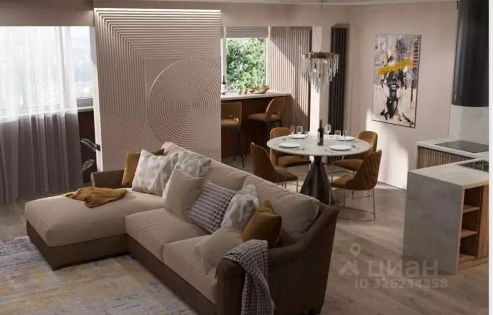 1-к кв. Ставропольский край, Пятигорск ул. Бунимовича, 1А (65.0 м) - Фото 1