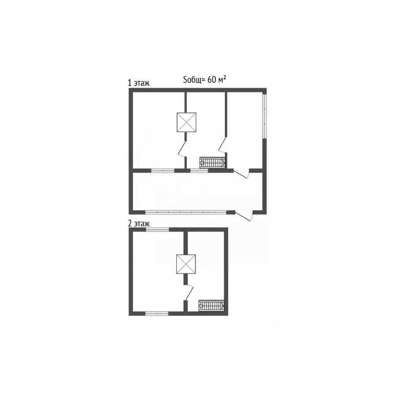Дом в Брянская область, Брянск Лужаны-2 со,  (60 м) - Фото 2