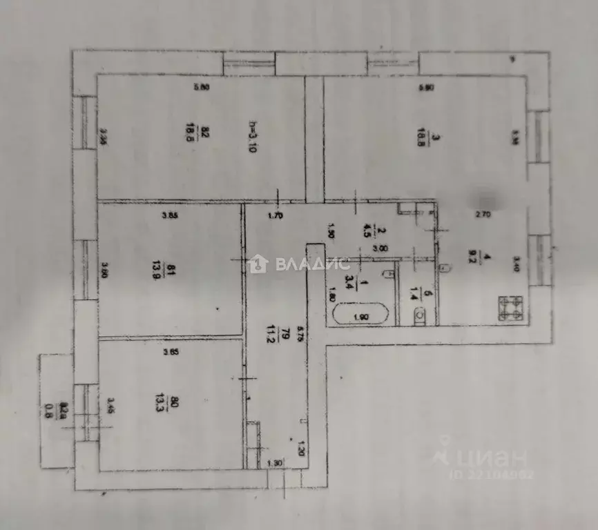 4-к кв. Марий Эл, Йошкар-Ола Первомайская ул., 120 (94.5 м) - Фото 1