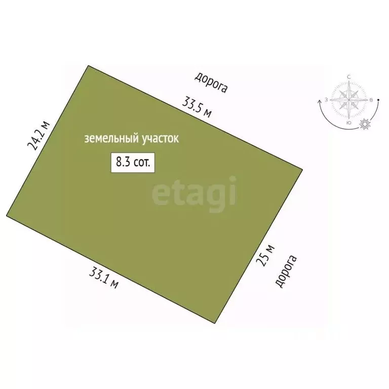 Участок в Тюменская область, Тюменский муниципальный округ, с. ... - Фото 1