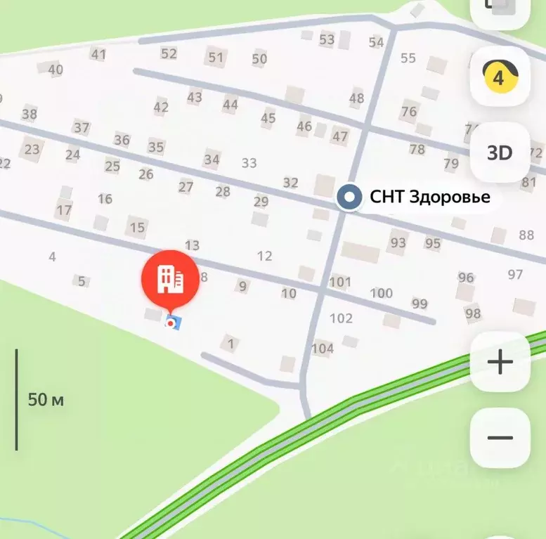 Участок в Башкортостан, Уфа Здоровье СНТ, 2 (5.59 сот.) - Фото 1