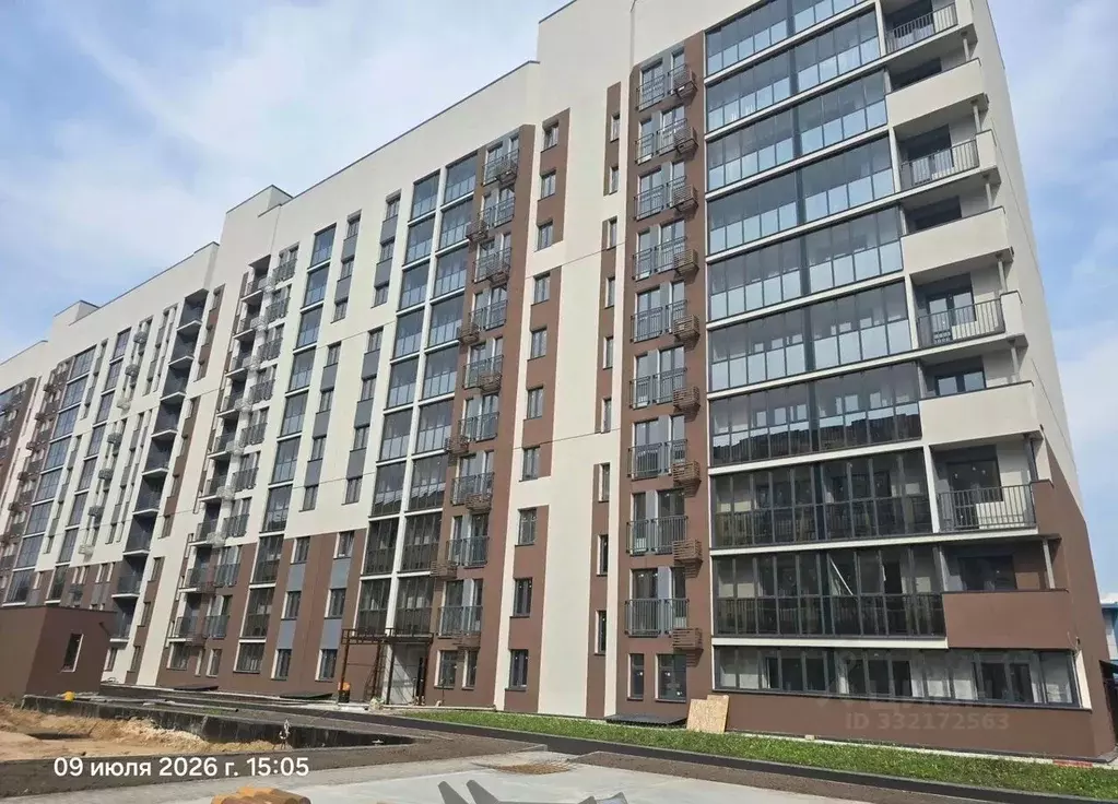 1-к кв. Татарстан, Казань ул. Рауиса Гареева, 78Б (36.0 м) - Фото 1