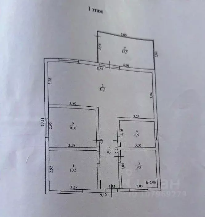 Дом в Краснодарский край, Темрюкский район, Курчанское с/пос, пос. ... - Фото 2