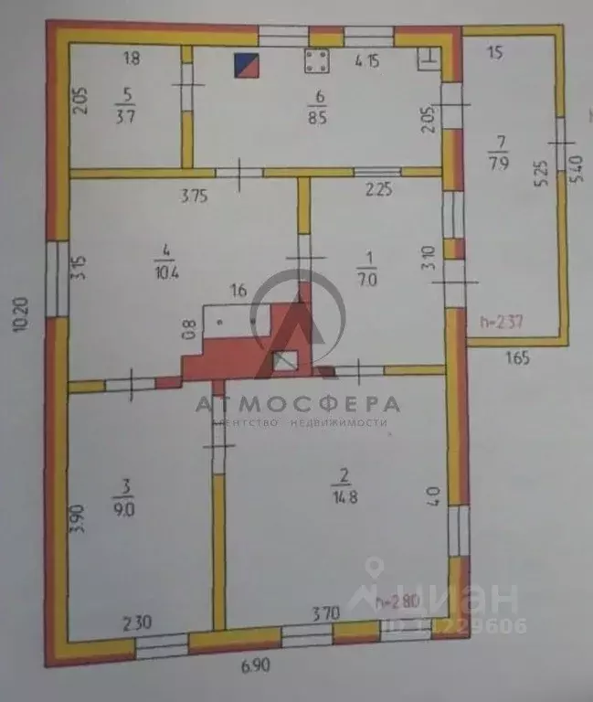 Дом в Краснодарский край, Апшеронск ул. Лермонтова (61 м) - Фото 2