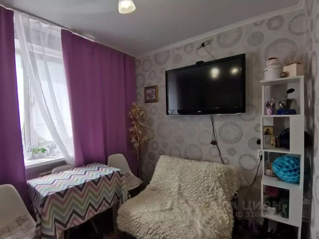 1-к кв. Орловская область, Орел ул. Бурова, 44 (33.9 м) - Фото 0