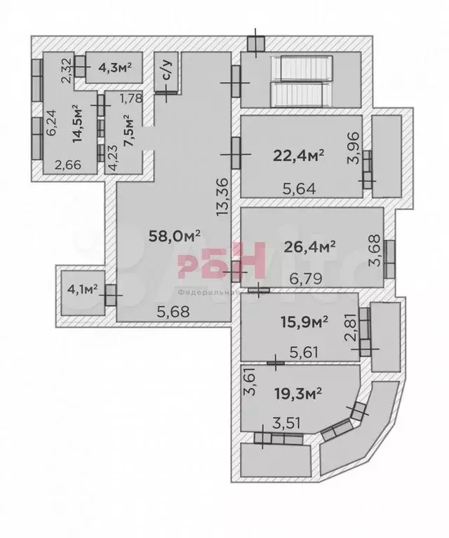 Тмн. Офисное в центре, 176 кв.м - Фото 0