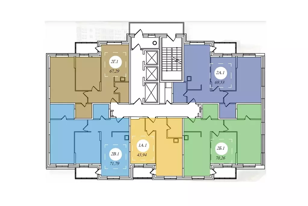 2-к кв. Ханты-Мансийский АО, Сургут Игоря Киртбая ул., 1А (70.28 м) - Фото 2