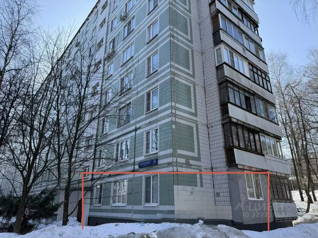 Помещение свободного назначения в Москва ул. Красного Маяка, 13АК7 (49 ... - Фото 1