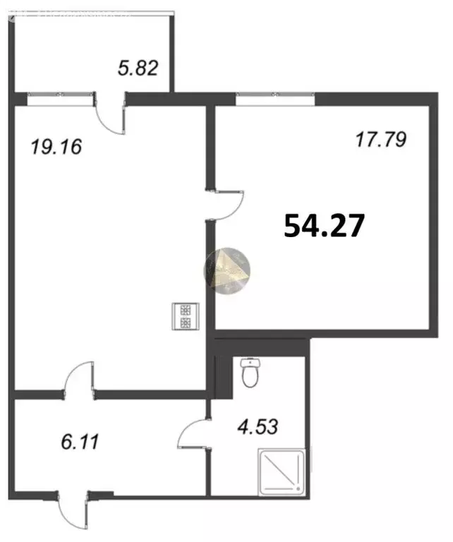 1-комнатная квартира: Сестрорецк, улица Инструментальщиков, 18 (54.27 ... - Фото 1
