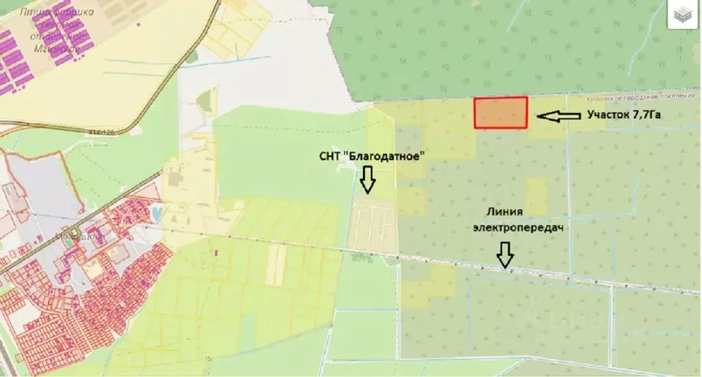 Участок в Ленинградская область, Кировское городское поселение, пос. ... - Фото 2